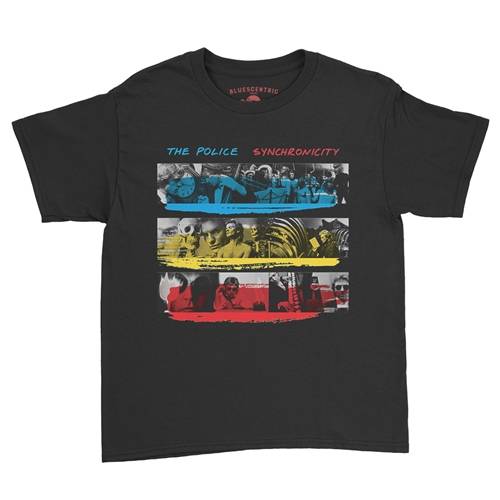 The Police Synchronicity Youth T-Shirt - Lightweight Vintage Children