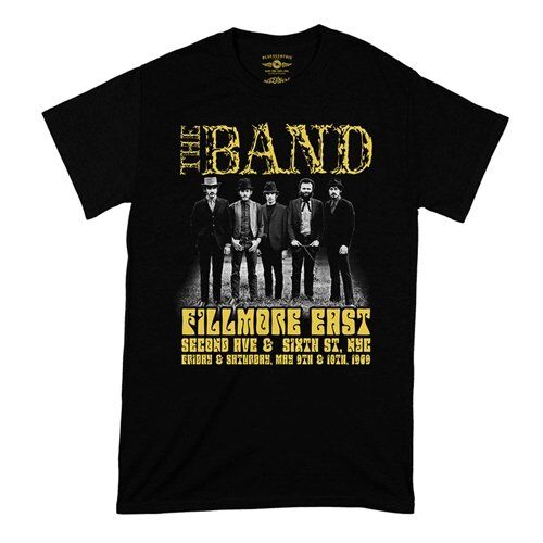 The Band at The Fillmore T-Shirt - Classic Heavy Cotton