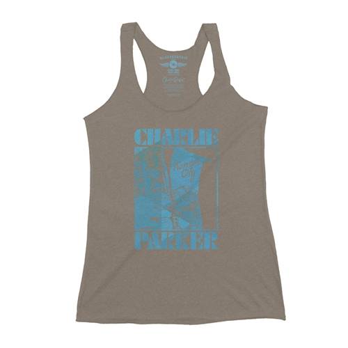 Charlie Parker Kansas City Mosaic Racerback Tank - Women's
