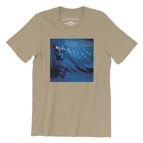 Sugar Blue "Blue Blazes" T-Shirt - Classic Heavy Cotton