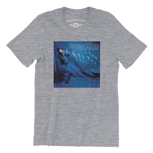 Sugar Blue "Blue Blazes" T-Shirt - Classic Heavy Cotton