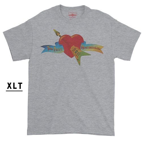 XLT Tom Petty and the Heartbreakers Flying V Logo T-Shirt - Men's Big & Tall