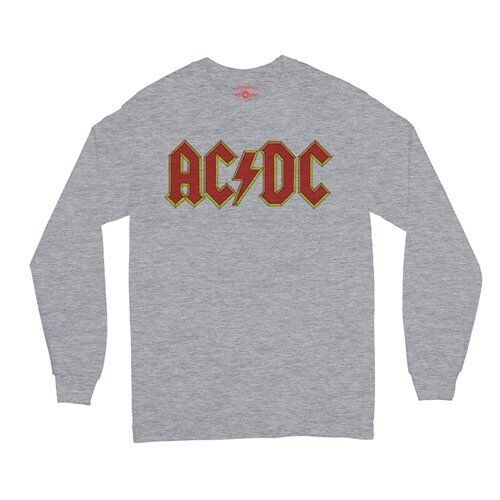 AC/DC Comic Logo Long Sleeve T-Shirt