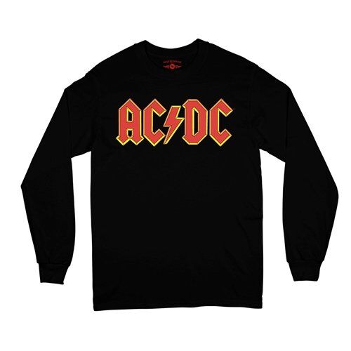 AC/DC Comic Logo Long Sleeve T-Shirt