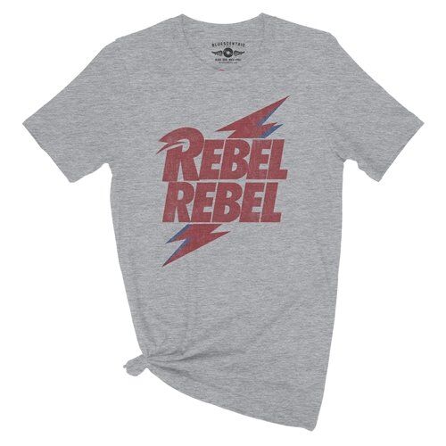 David Bowie Rebel Rebel T-Shirt - Lightweight Vintage Style