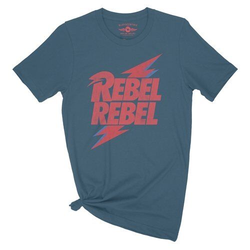 David Bowie Rebel Rebel T-Shirt - Lightweight Vintage Style