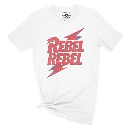 David Bowie Rebel Rebel T-Shirt - Lightweight Vintage Style