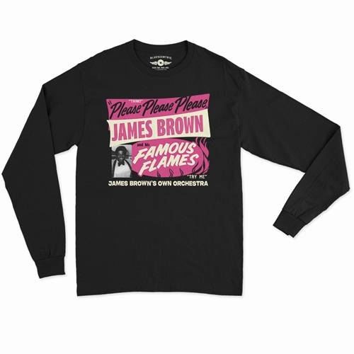 James Brown Famous Flames Tour Long Sleeve T-Shirt