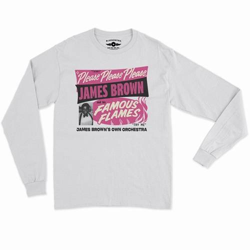 James Brown Famous Flames Tour Long Sleeve T-Shirt