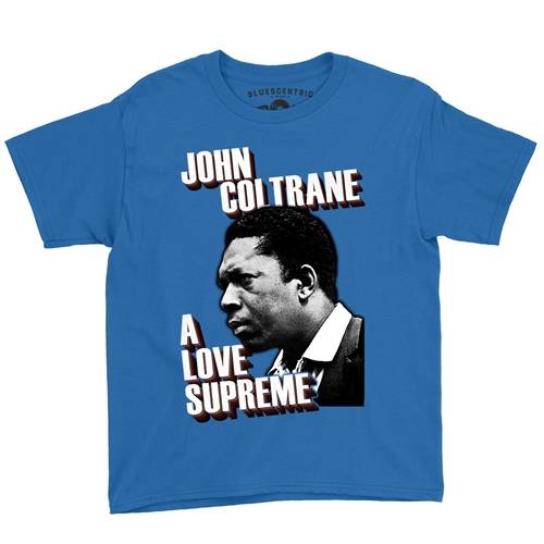 John Coltrane Love Supreme Youth T-Shirt - Lightweight Vintage Children & Toddlers