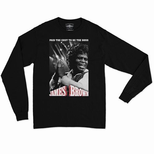James Brown THE BOSS Long Sleeve T-Shirt