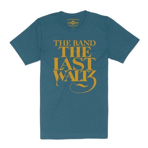 The Band The Last Waltz GOLD Logo T-Shirt - Lightweight Vintage Style