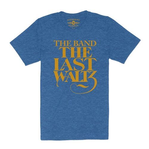 The Band The Last Waltz GOLD Logo T-Shirt - Lightweight Vintage Style