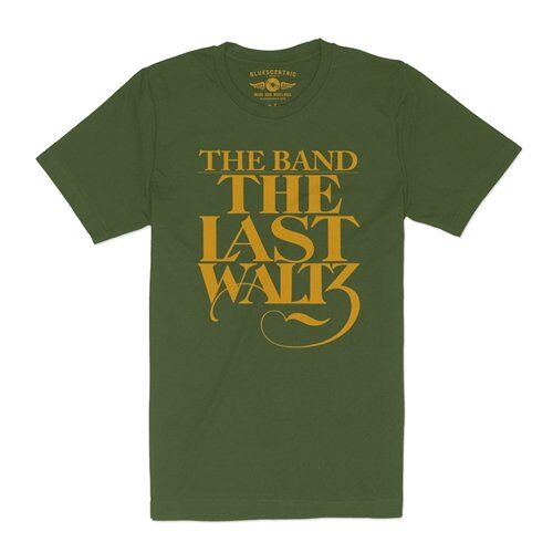 The Band The Last Waltz GOLD Logo T-Shirt - Lightweight Vintage Style