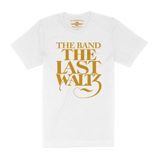 The Band The Last Waltz GOLD Logo T-Shirt - Lightweight Vintage Style
