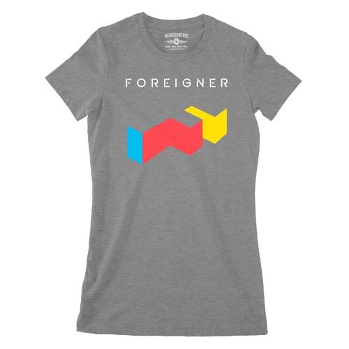 Foreigner Logo Ladies T Shirt - Relaxed Fit