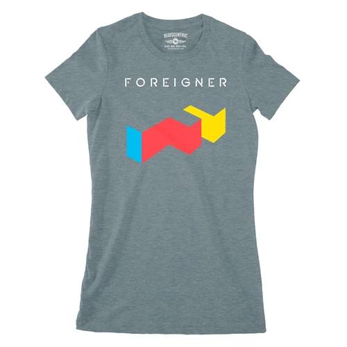 Foreigner Logo Ladies T Shirt - Relaxed Fit