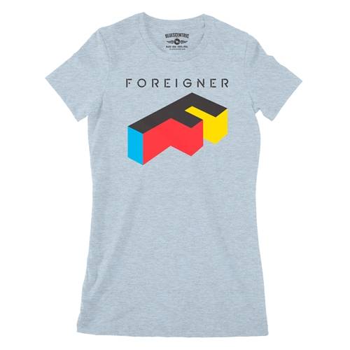 Foreigner Logo Ladies T Shirt - Relaxed Fit