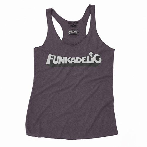 Funkadelic White Logo Racerback Tank - Women's