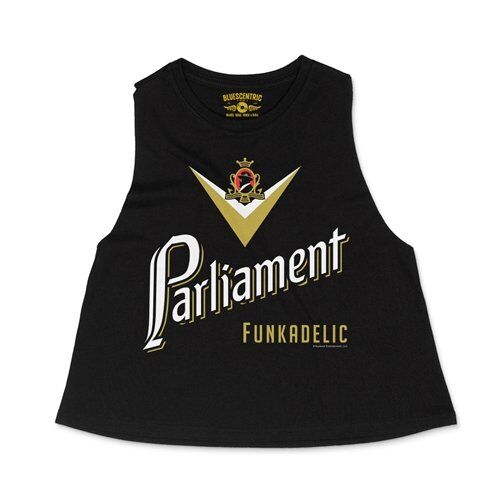 Parliament Funkadelic Cig Logo Racerback Crop Top - Women's
