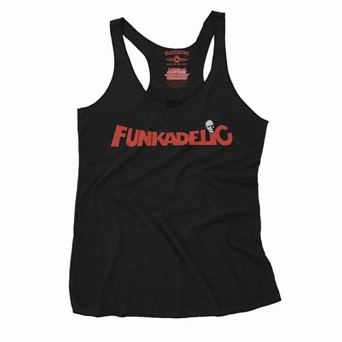 Red Funkadelic Logo Racerback Tank - Women's