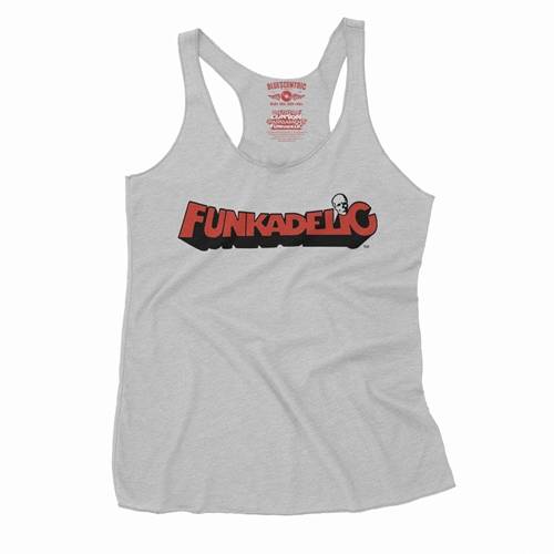 Red Funkadelic Logo Racerback Tank - Women's