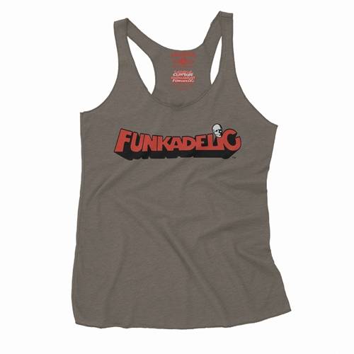 Red Funkadelic Logo Racerback Tank - Women's