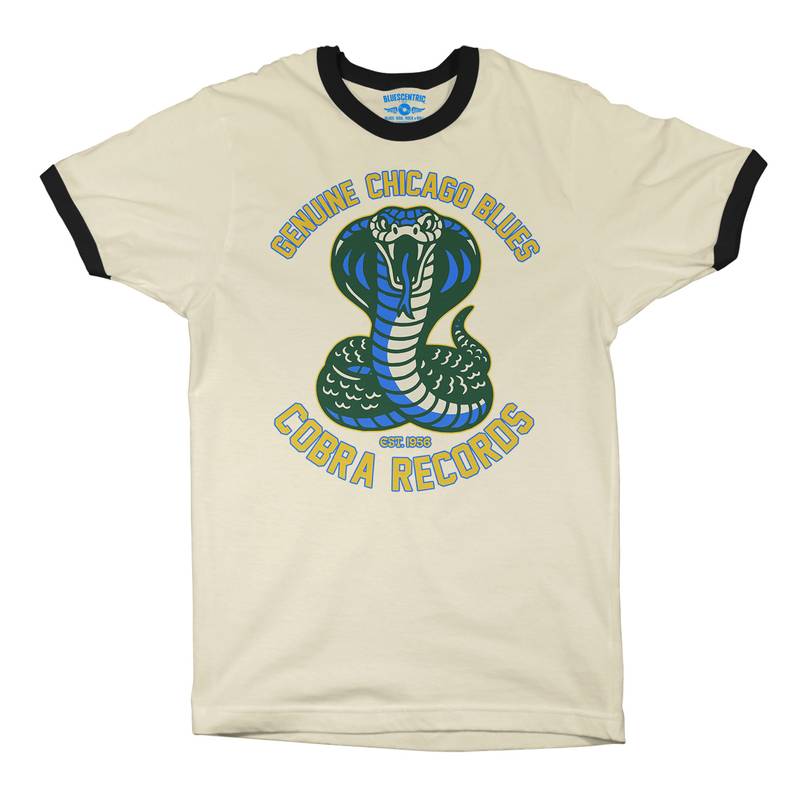 Cobra Records Genuine Chicago Blues Ringer T-Shirt in default