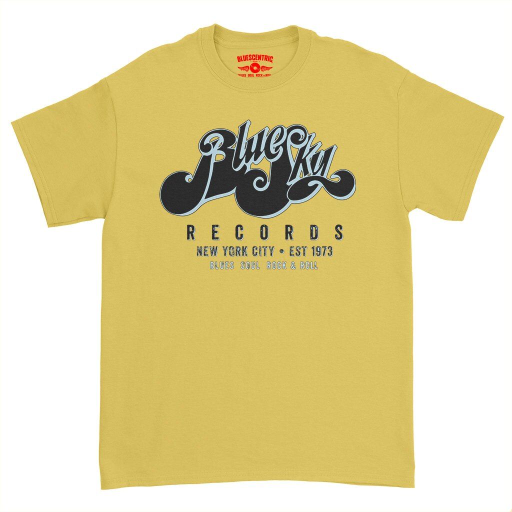 Blue Sky Records T-Shirt - Heavy Cotton - Daisy