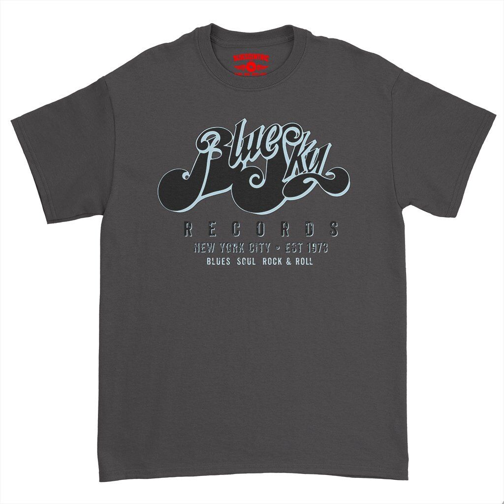 Blue Sky Records T-Shirt - Heavy Cotton - Black