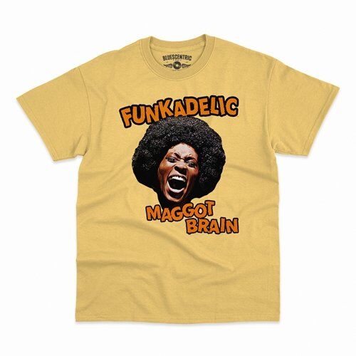 Orange Funkadelic Maggot Brain T-Shirt - Classic Heavy Cotton