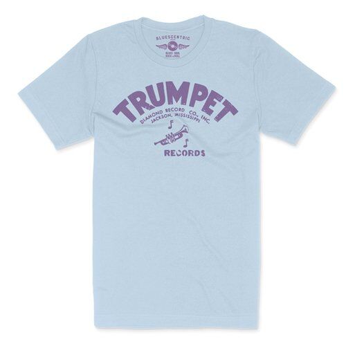 Distressed Trumpet Records T-Shirt - Lightweight Vintage Style