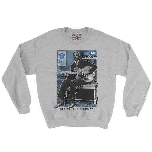 Ltd. Ed. Blues Hall of Fame Big Bill Broonzy Crewneck Sweatshirt