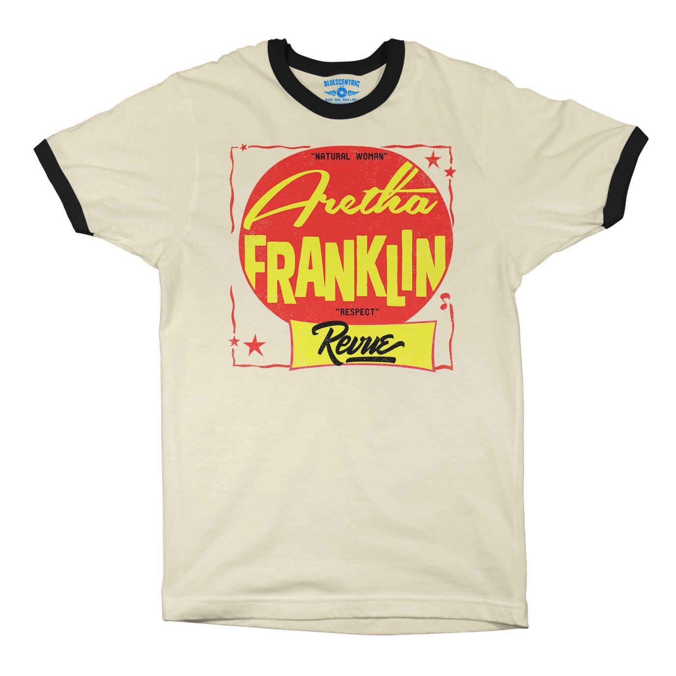 The Aretha Franklin Revue Ringer T-Shirt in default