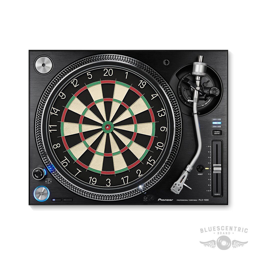 Dartboard Turntable Slipmat for Vinyl Records
