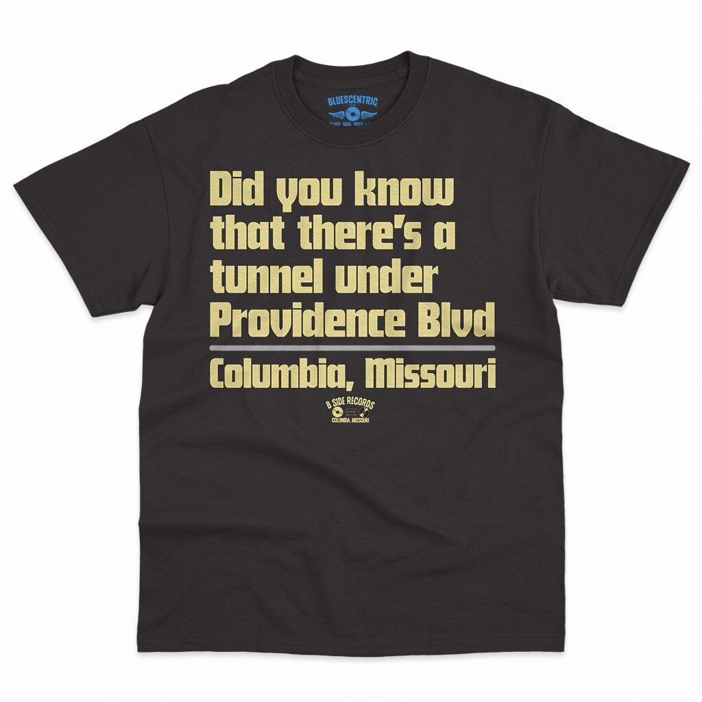 Tunnel Under Providence Blvd Columbia Mo T-Shirt - Men's Big & Tall - Black