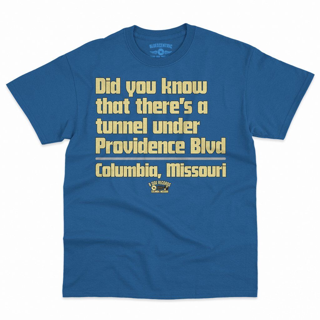Tunnel Under Providence Blvd Columbia Mo T-Shirt - Men's Big & Tall - Royal