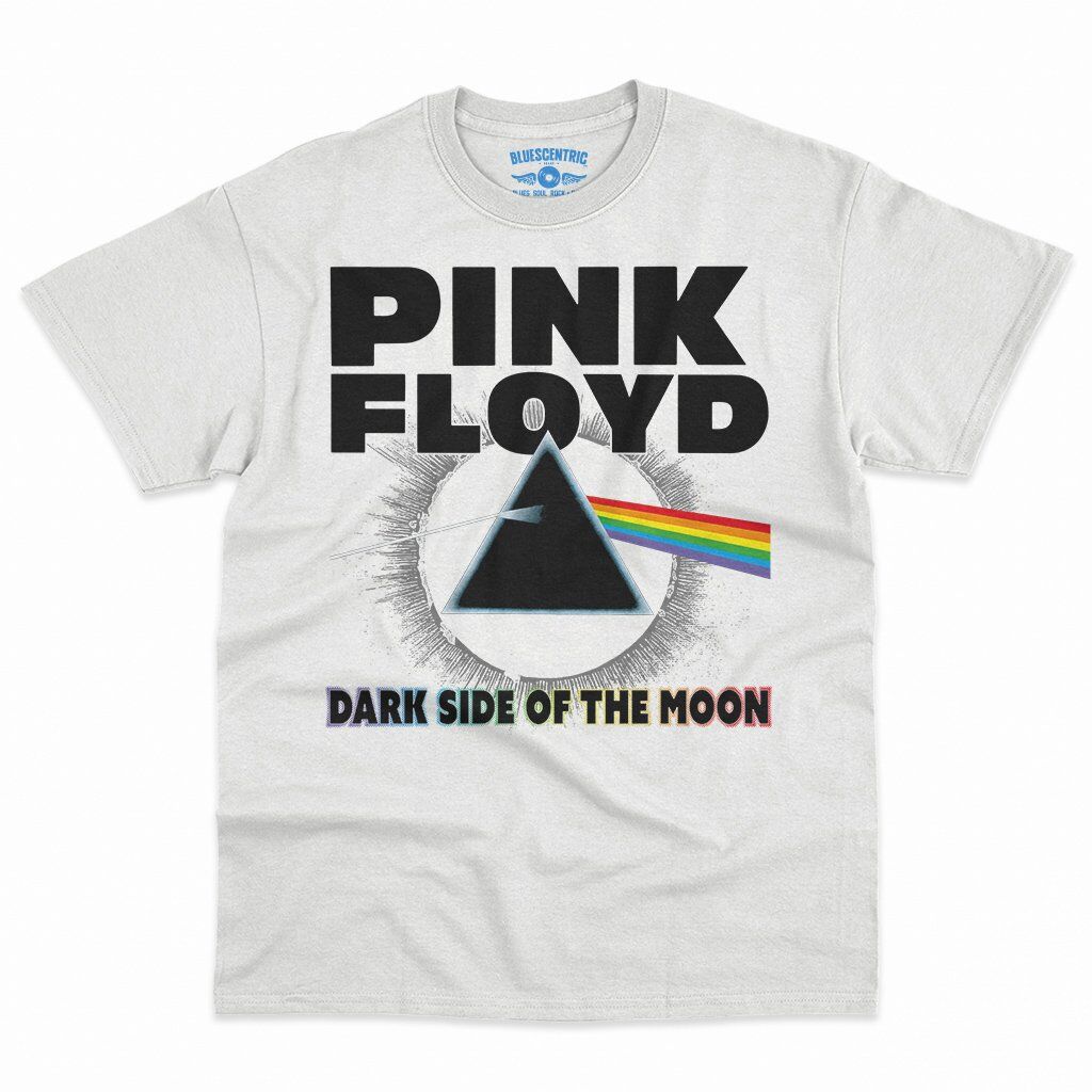 Pink Floyd Dark Side of the Moon T-Shirt - Men's Big & Tall - White