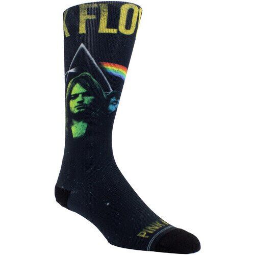 Perri's - Pink Floyd - 50th Anniversary Dye Sublimation - Crew Socks Apparel (Socks)