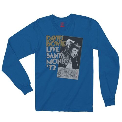 David Bowie Santa Monica Long Sleeve T-Shirt
