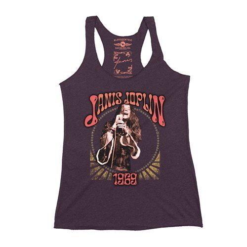 Graphic Janis Joplin 1969 Racerback Tank - Women's