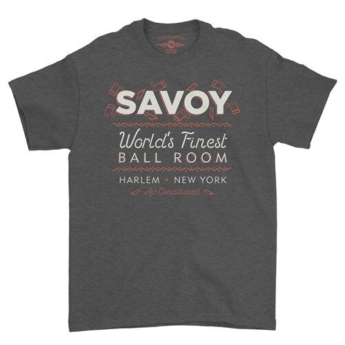 Savoy Ballroom Harlem T-Shirt - Classic Heavy Cotton
