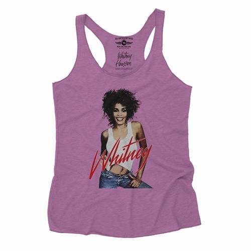 Whitney Houston in Jeans Racerback Tank - Women's