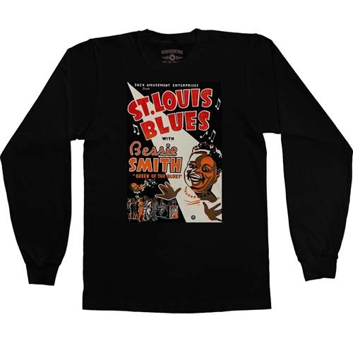 Bessie Smith St Louis Blues Long Sleeve T-Shirt
