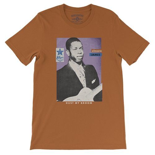 Ltd. Ed. Blues Hall of Fame Elmore James T-Shirt - Lightweight Vintage Style