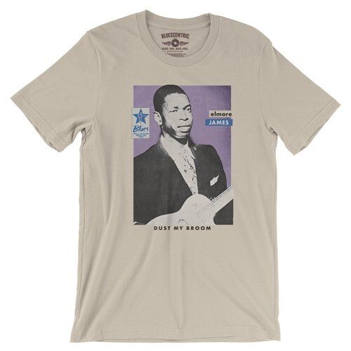 Ltd. Ed. Blues Hall of Fame Elmore James T-Shirt - Lightweight Vintage Style