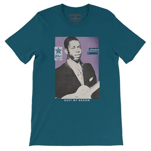 Ltd. Ed. Blues Hall of Fame Elmore James T-Shirt - Lightweight Vintage Style