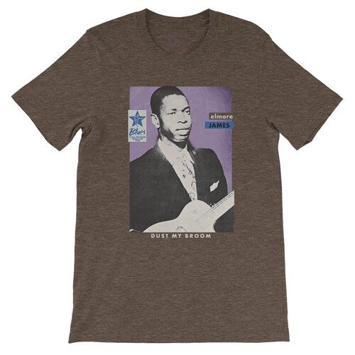 Ltd. Ed. Blues Hall of Fame Elmore James T-Shirt - Lightweight Vintage Style
