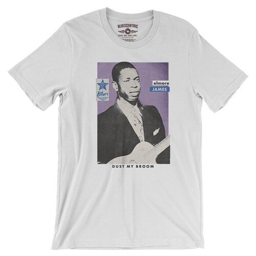 Ltd. Ed. Blues Hall of Fame Elmore James T-Shirt - Lightweight Vintage Style
