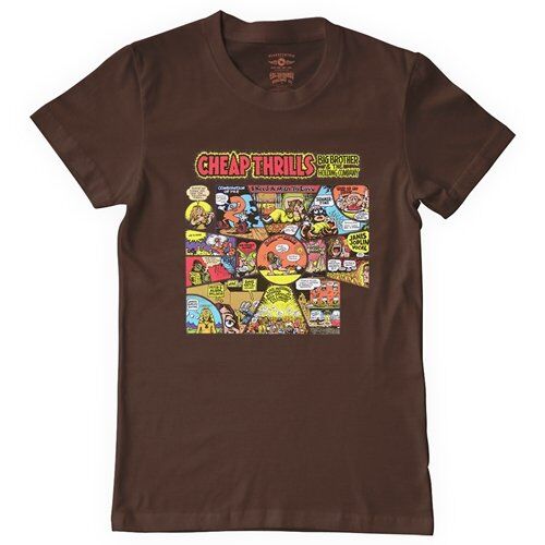 Big Brother and the Holding Company Cheap Thrills T-Shirt - Classic Heavy Cotton